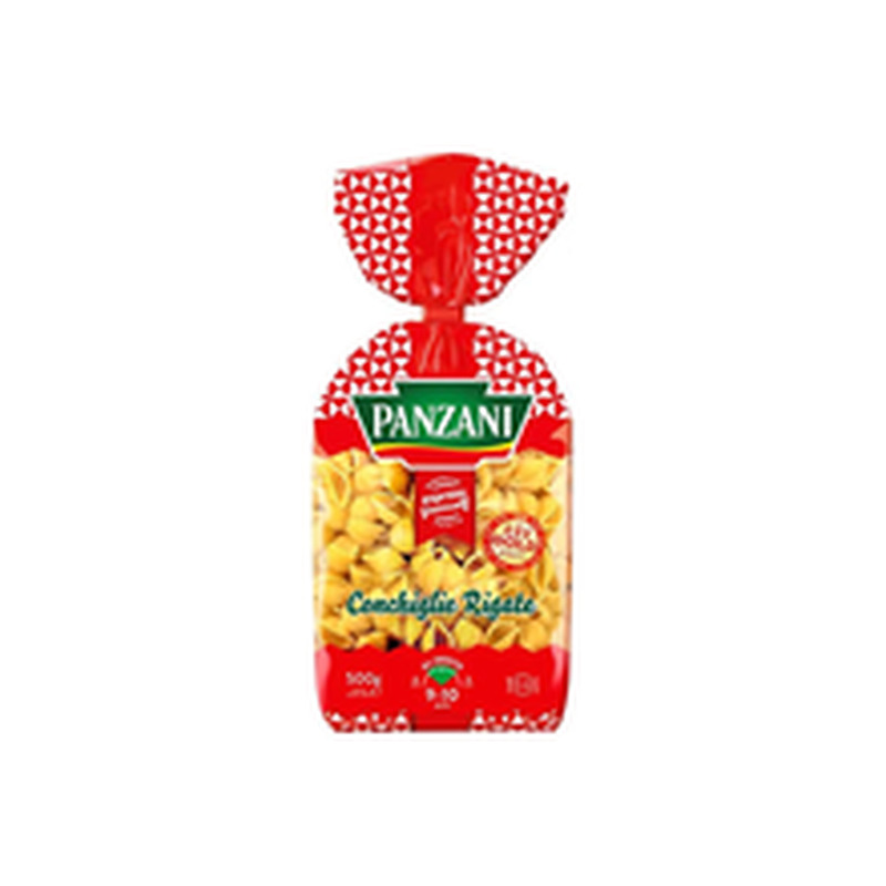 Conchiglie Rigate teokarbid, PANZANI, 500 g