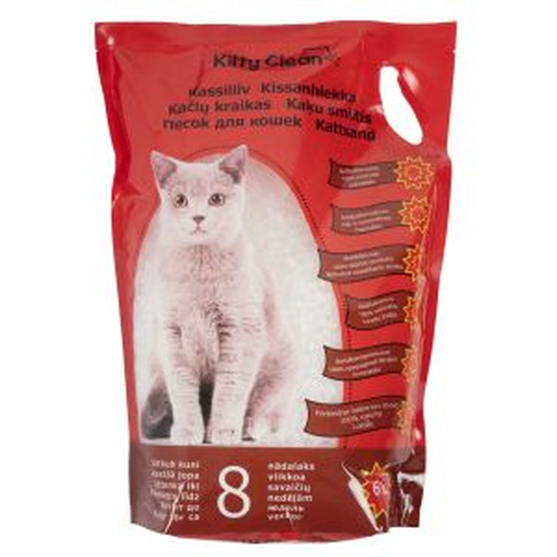 Kitty Clean kassiliiv 6L/2.6kg räniteemandid