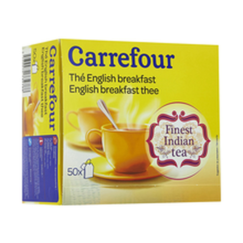 Carrefour English Breakfast tee 50X2g