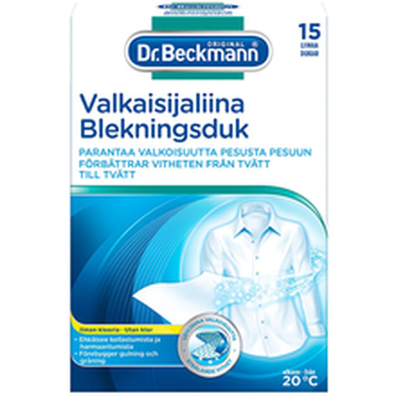 Dr beckmann valgenduslehed 15tk