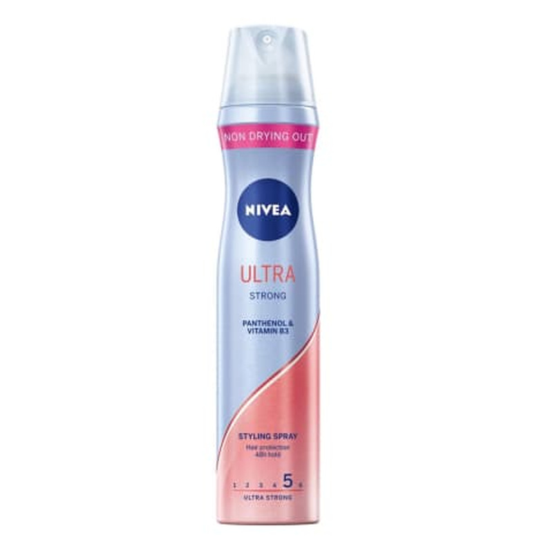 Juukselakk Ultra Strong, NIVEA, 250 ml