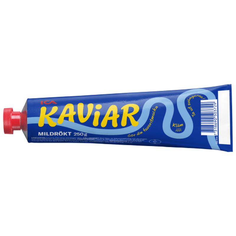 Kaaviar kergelt suitsutatud ICA 250g