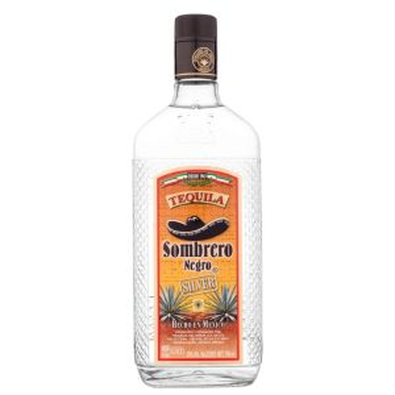 Sombrero Negro Silver Tequila 38% vol 0.7L piiritusjook