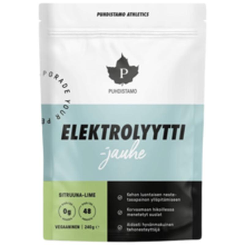 Elektrolyyttijauhe sitruuna lime 240g