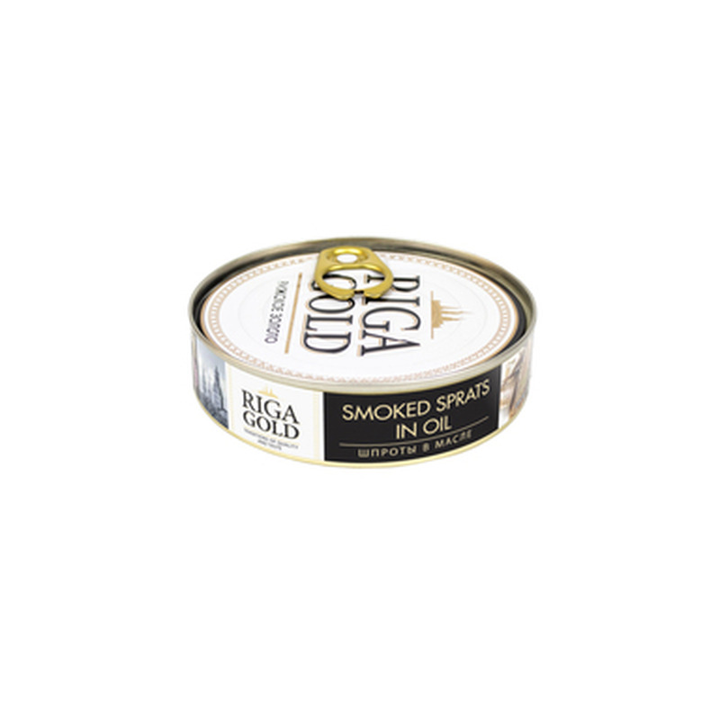 RIGA GOLD Sprotid õlis 160g (EO)