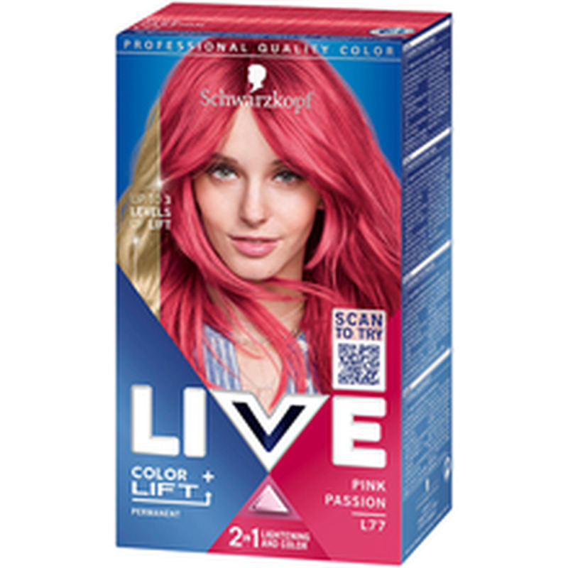 Live color juuksevärv pink passion l77