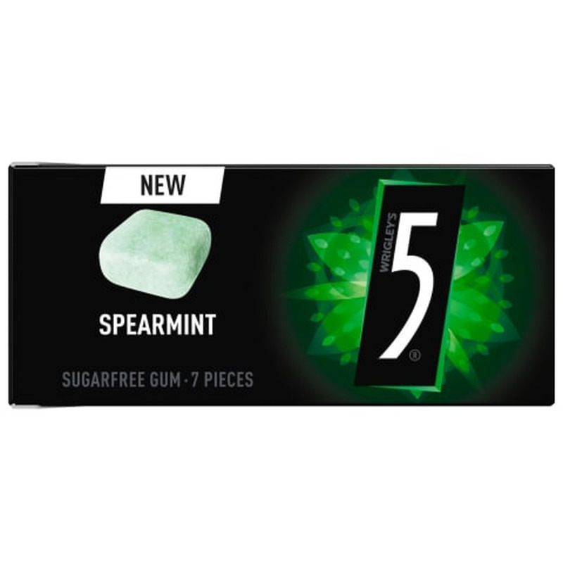 Närimiskumm Spearmint Five suhkruvaba 14g