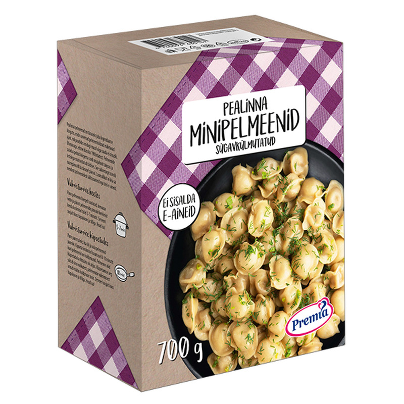 Minipelmeenid Pealinna, PREMIA, 700 g