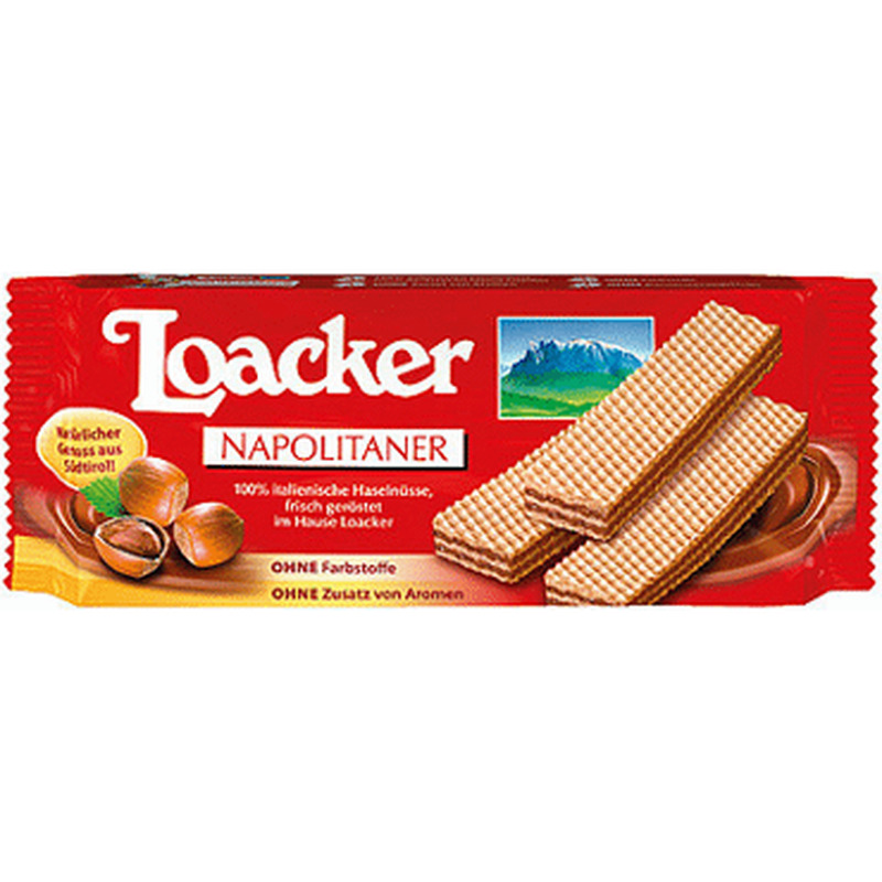 Vahvlid Classic Napolitaner LOACKER 90g