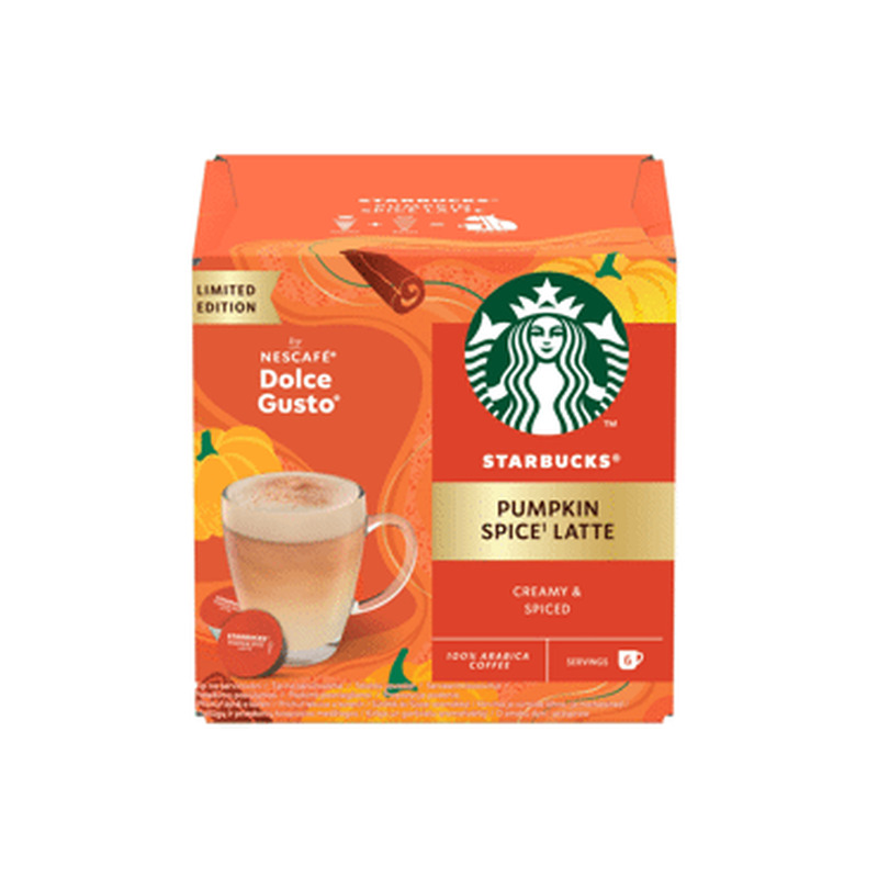 Kohvikaps.STARBUCKS PumpkLatte 12x10.75g