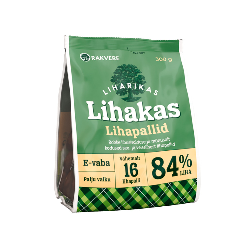 Lihapallid Lihakas, RAKVERE, 300 g