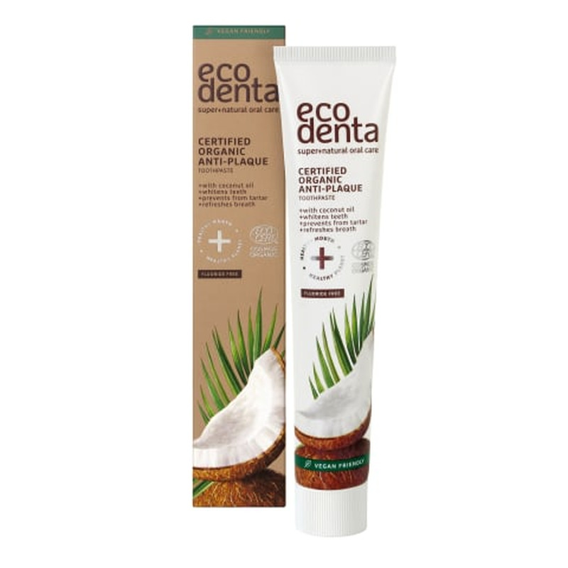 Hambapasta Ecodenta Certified Organic 75ml