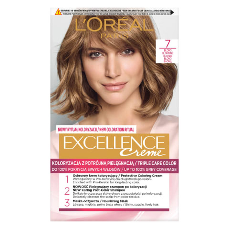 Püsivärv L'oreal Excellence Cr me N°7