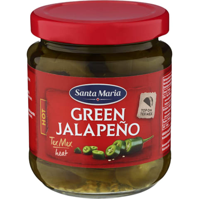 Jalapeno roheline Santa Maria 215g