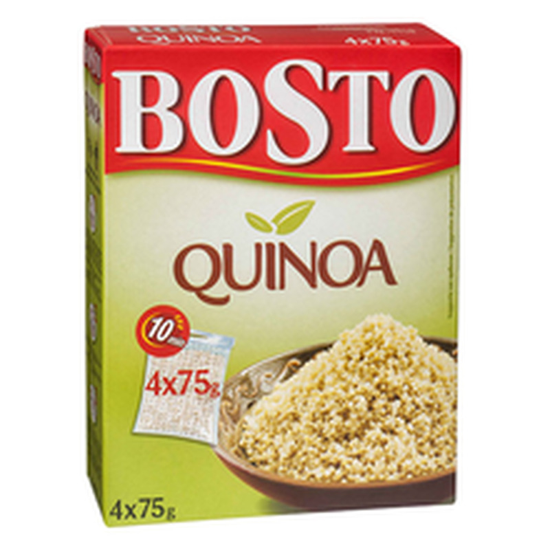 Quinoa, valge 4x75g, BOSTO, 300 g