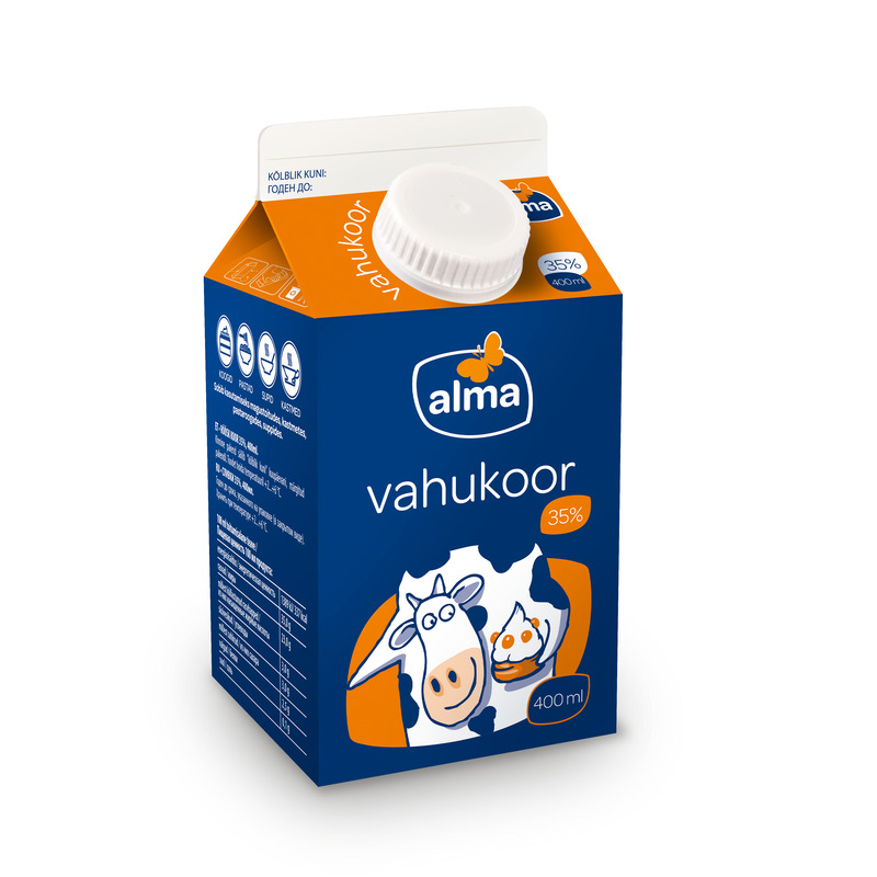 Vahukoor 35%, VALIO ALMA, 400 ml