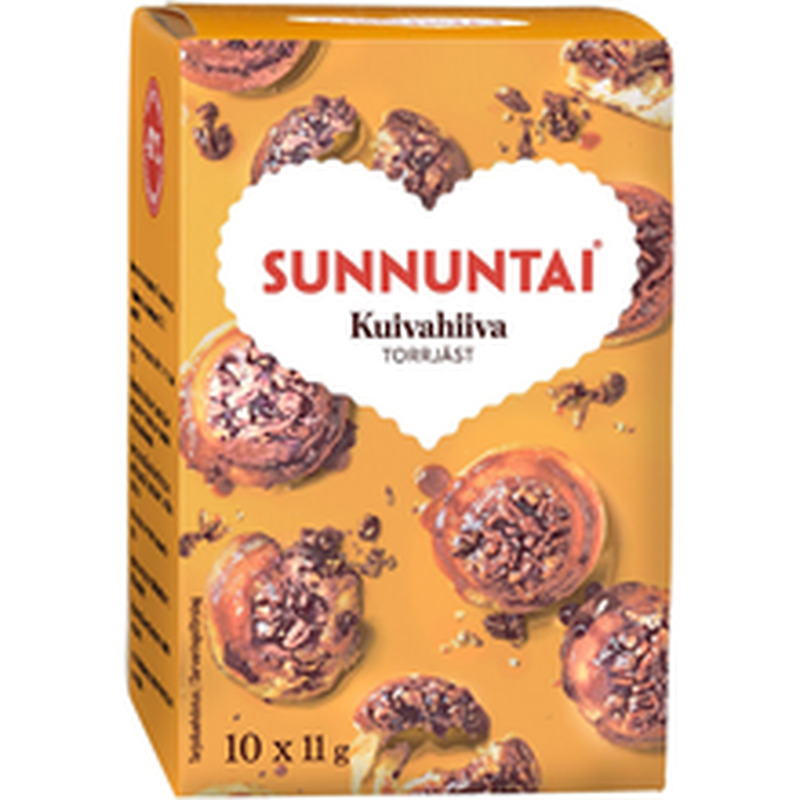 Sunnuntai kuivpärm 10x11g