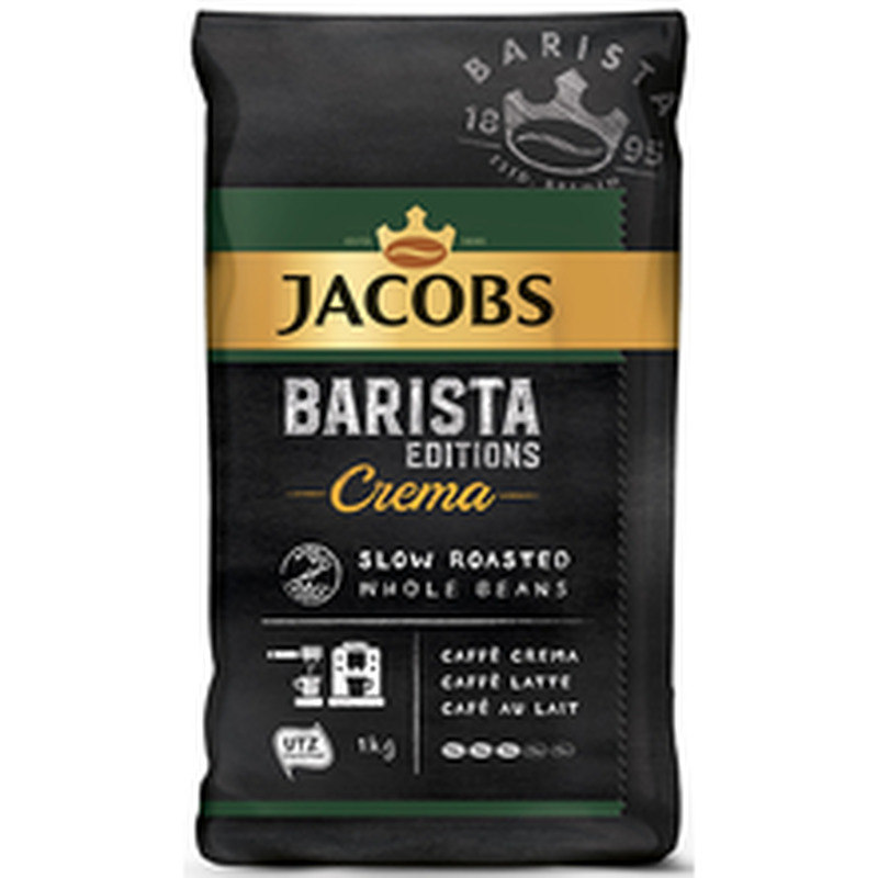 Kohvioad Barista Crema, JACOBS, 1 kg