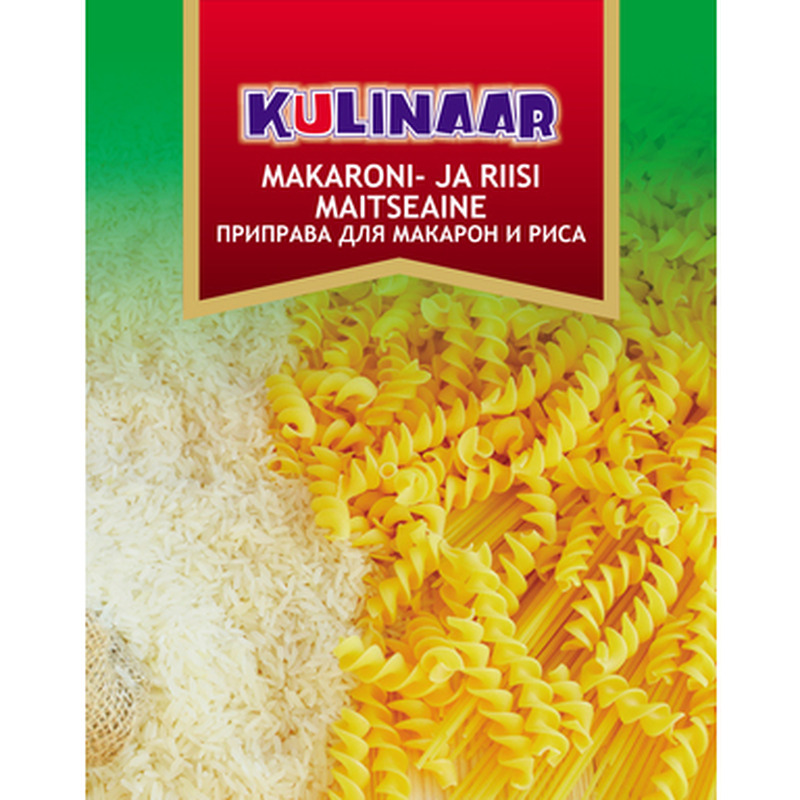 KULINAAR Makaroni- ja riisi maitseaine 30g