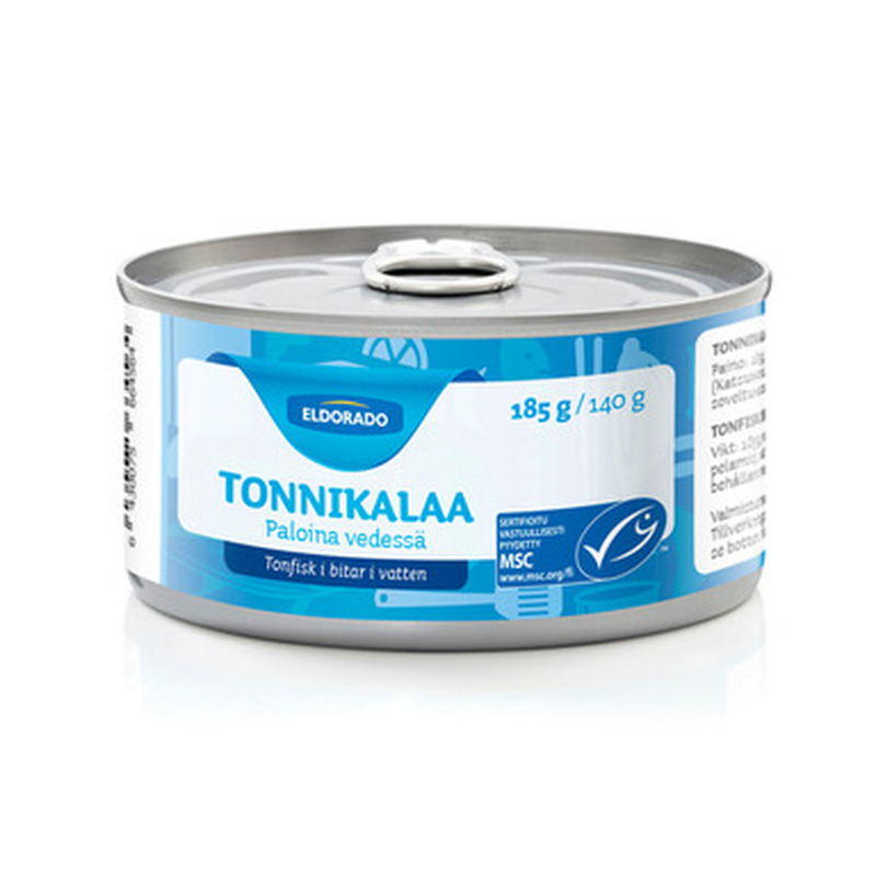 Tuunikalatükid vees, ELDORADO, 185 g