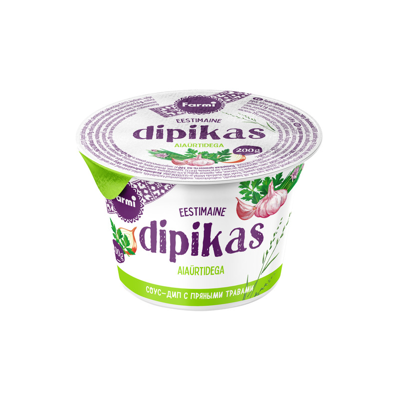 Dipikaste aiaürtidega, FARMI, 200 g