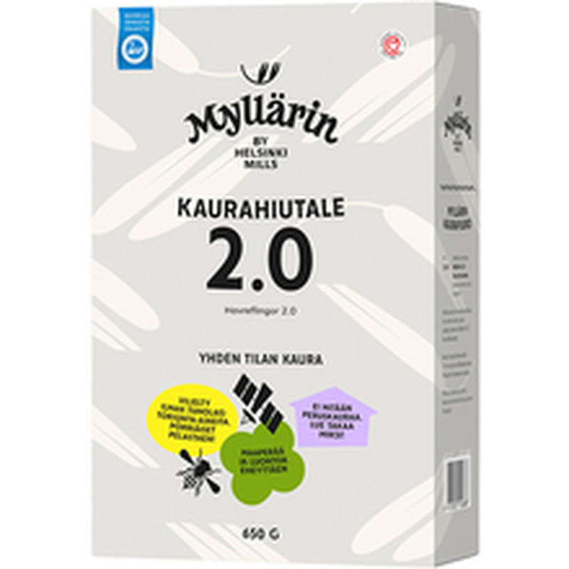 Myllärin kaerahelbed 2.0 650 g