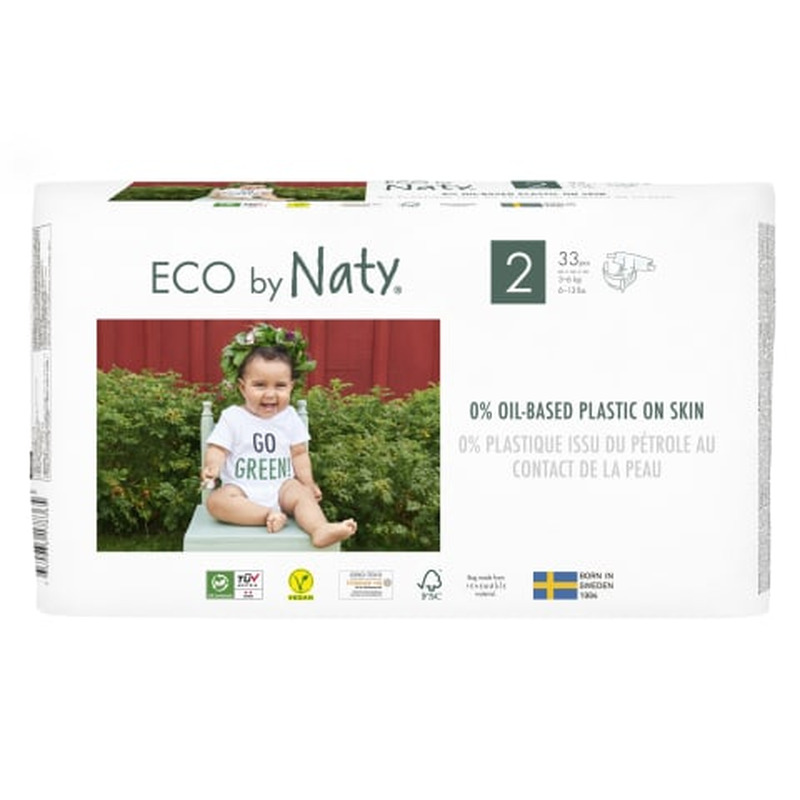 Mähkmed Eco by Naty S2 3-6 kg 33tk