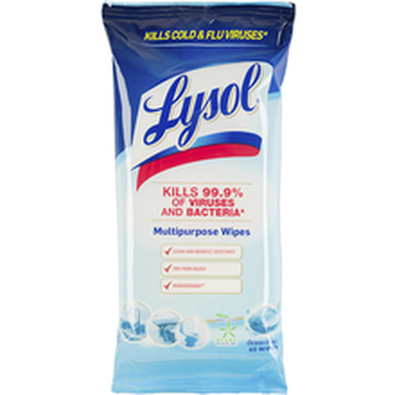 Lysol desinfitseerivad puhastuslapid 60tk