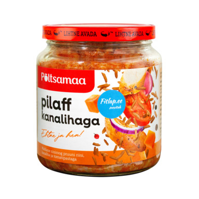 PÕLTSAMAA Pilaff kanalihaga Fitlap 520g