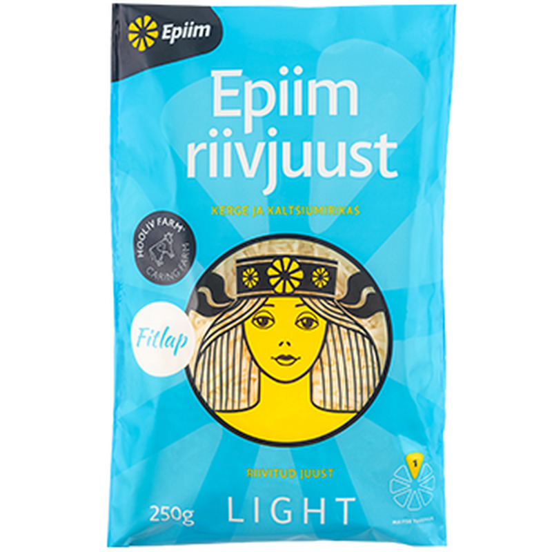 Riivjuust light, E-PIIM, 250 g