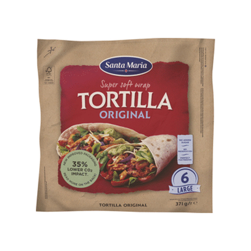 Tortilla Wrap Original SANTA MARIA 371g