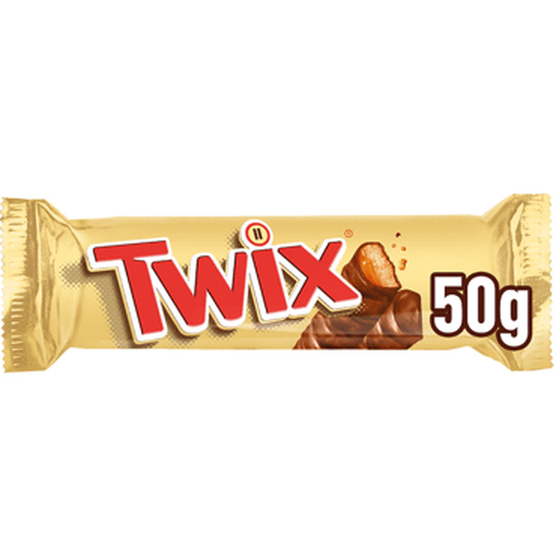 Šokolaadibatoonike TWIX 50g