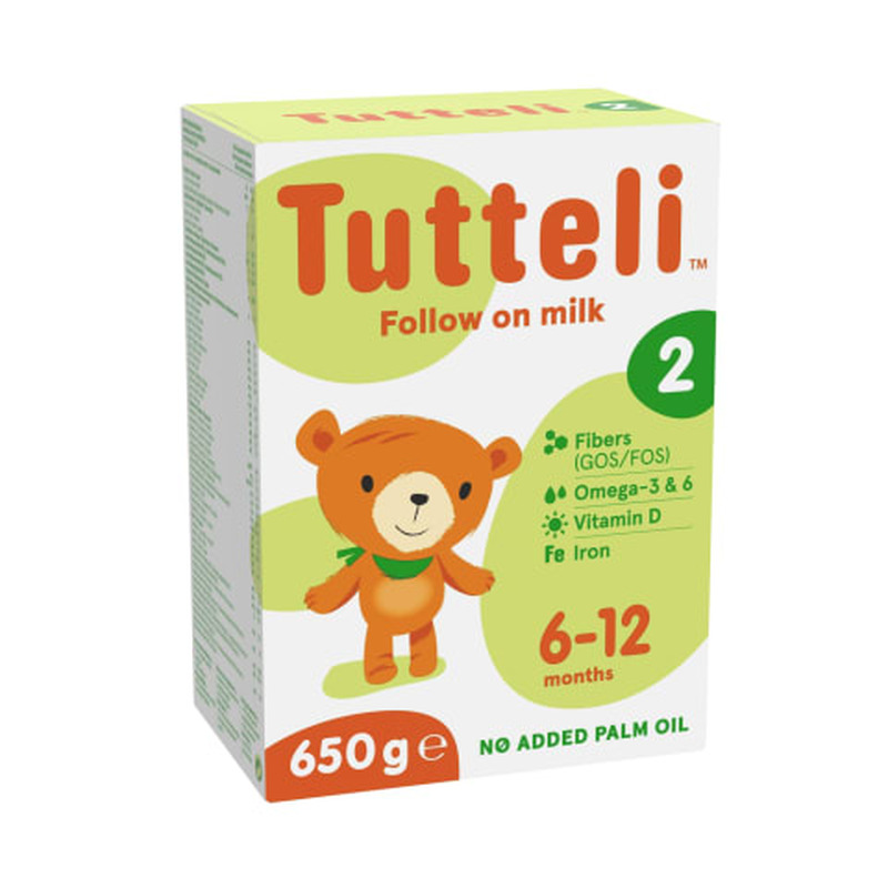 Piimasegu Tutteli 2 al. 6k. 650g