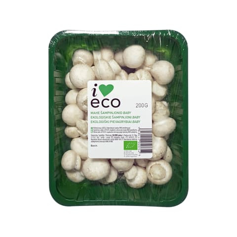 Šampinjonid mini mahe I love Eco 200g