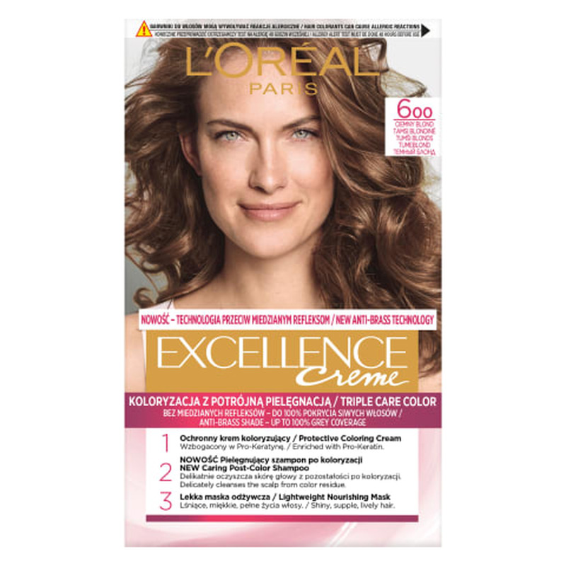 Püsivärv L'oreal Excellence Cr me N°6