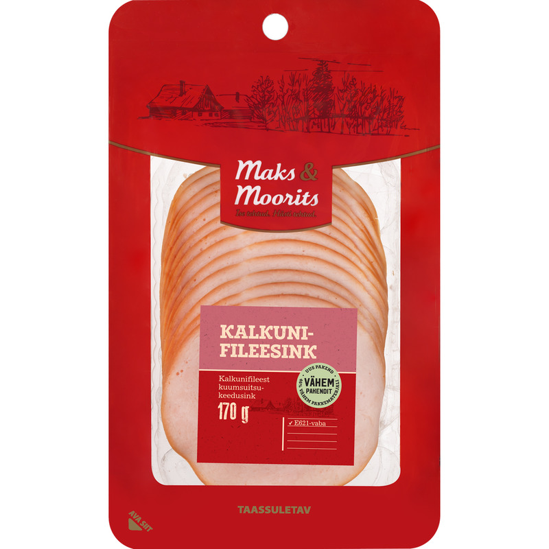 Kalkunifilee sink, MAKS & MOORITS, 170 g