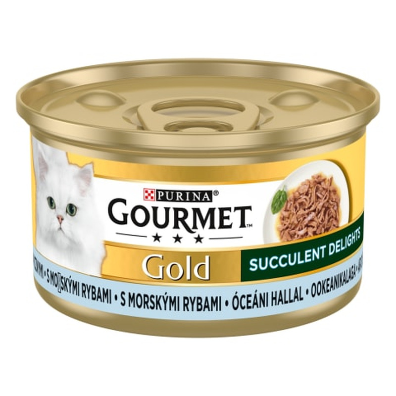 Kiisueine Gourmet Gold Succulent Delights ookeanikala 85g