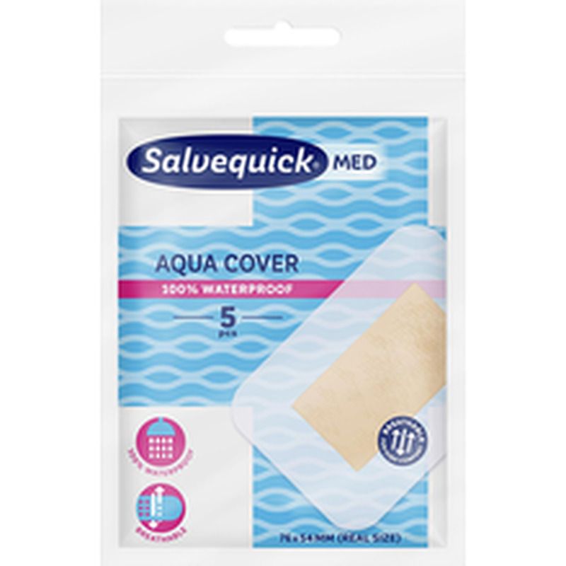 Plaaster MED Aqua Cover 5 tk veekindel