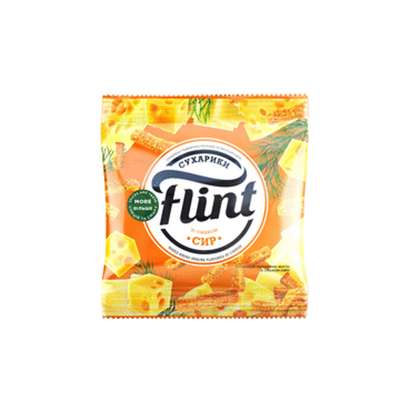 Leivakesed juustumaitselised FLINT 35g