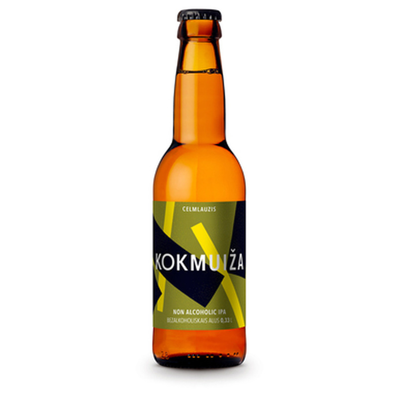 VALMIERMUIŽA Alkoholivaba õlu Kokmuiža IPA hele 33cl (pudel)