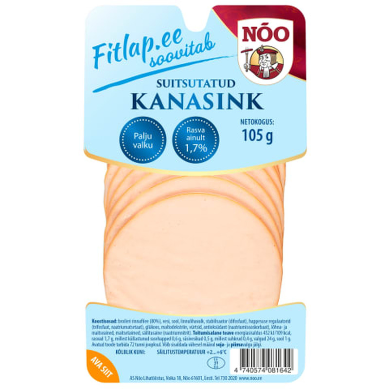 Kanasink Fitlap Nõo Lihavürst 105g