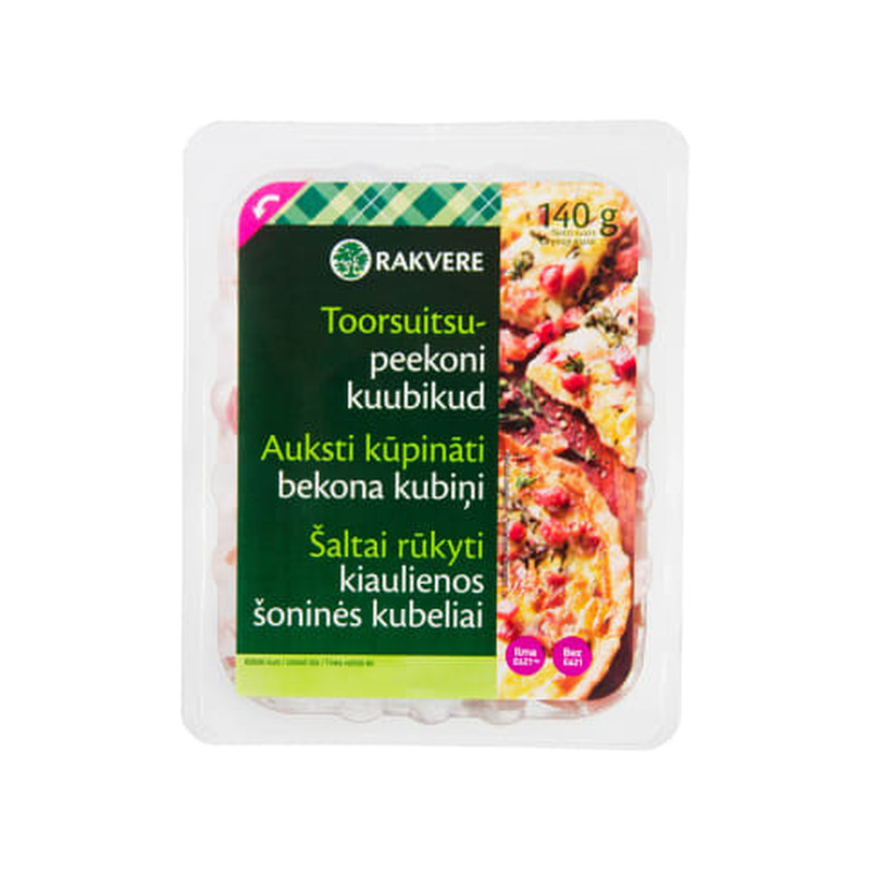 Toorsuitsupeekoni kuubikud 140 g