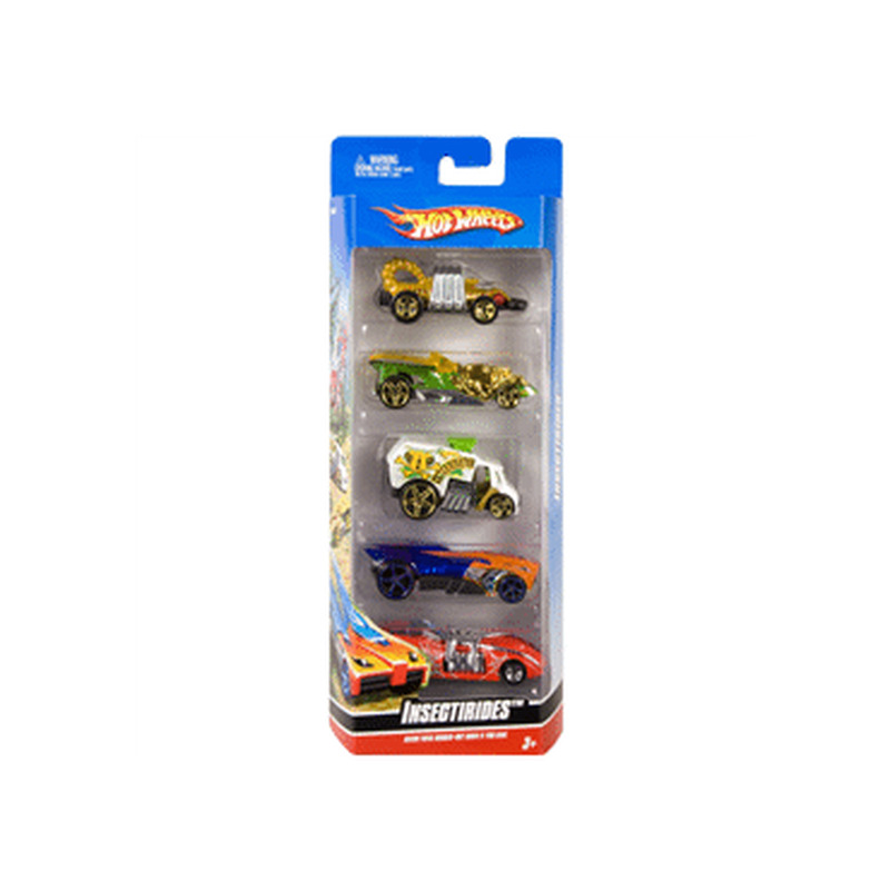 Mudelautode komplekt Hot Wheels, 5tk