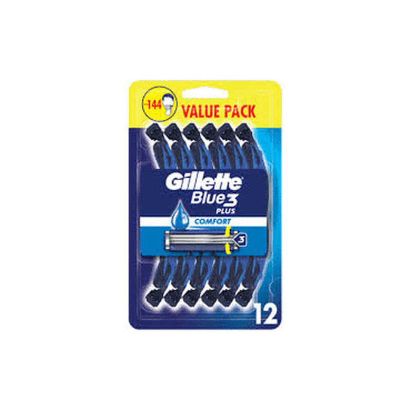 Raseerija GILLETTE Blue3 Regular 12tk