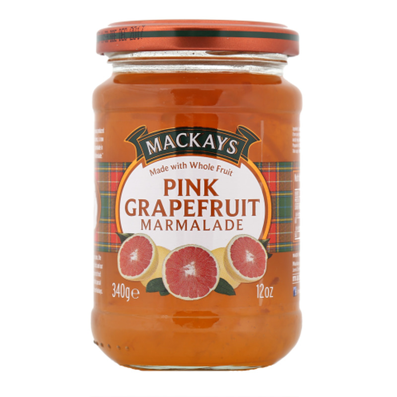 Roosa greibi marmelaad Mackays 340g