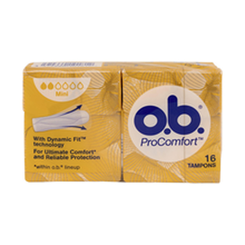 O.B. Pro Comfort Mini tampoonid 16 tk