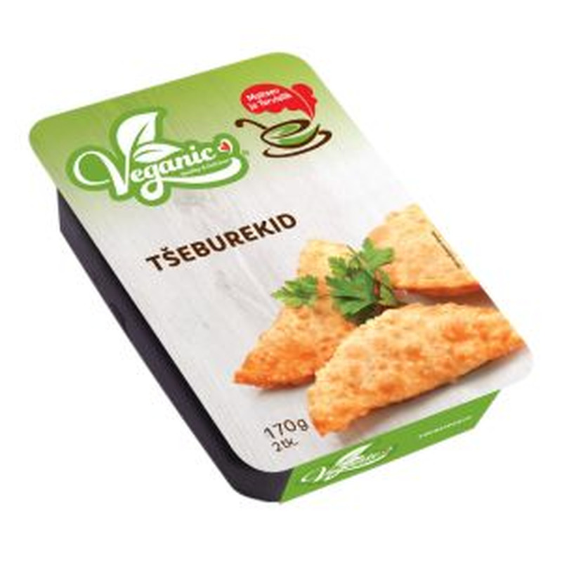 Praetud Vegan Tseburekid 2tk, UVIC, 170 g