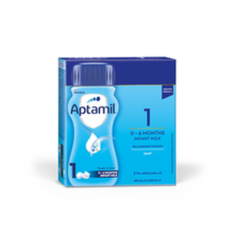 Valmis piimasegu Aptamil nr1 0+, APTAMIL, 2x200 ml