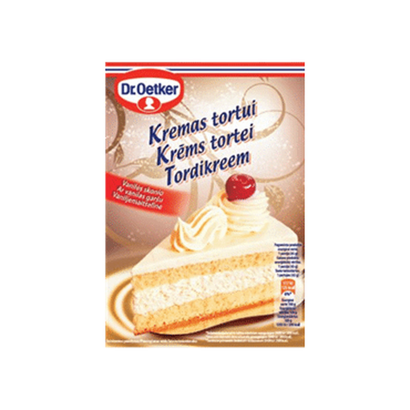 Tordikreem vaniljemaits. DR.OETKER 120g