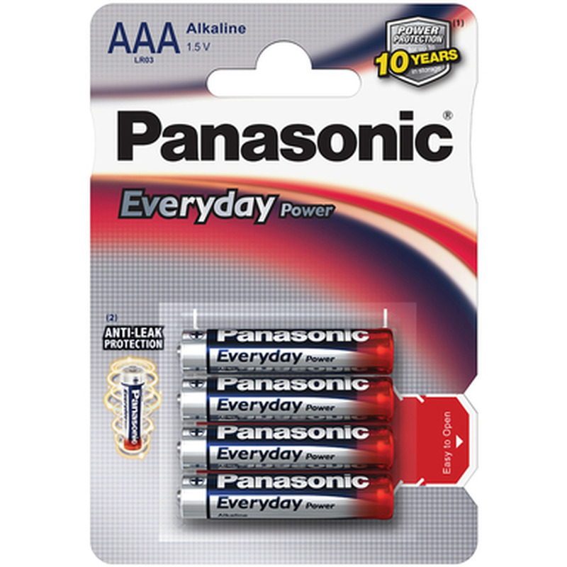 AAA-patarei LR03EPS/4B, PANASONIC, 4 tk